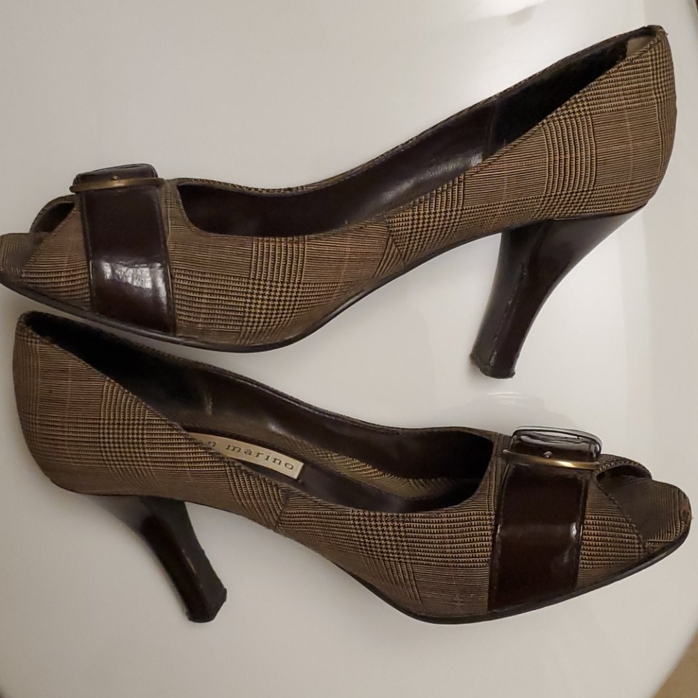 Ann Marino pep toe shoes